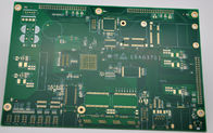 OEM 12 Layer High Density PCB ENIG 1.2mm Tebal Min 0.25mm Lubang Untuk Perangkat Medis
