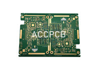 Goldfinger Kepadatan Tinggi PCB Prototipe Cepat Frekuensi Tinggi untuk Kartu Suara PCB