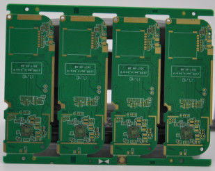 OEM KB FR4TG150 PCB Tembaga Berat Dua Sisi Kosong Dicetak Masker Solder Warna Hijau