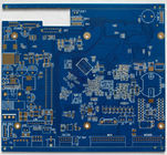 Blue Solder Mask Kontrol Impedansi Standar PCB Volume Tinggi Quick Turn Prototyping