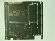 OEM Chip Komunikasi PCB 0.15mm Lubang Dirll Ukuran Bentuk Kustom Presisi Tinggi