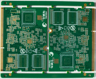 1.60mm 120mm x 100mm Memimpin Gratis PCB AOI Inspeksi 1 Oz Tembaga Untuk 12 v Power Supply