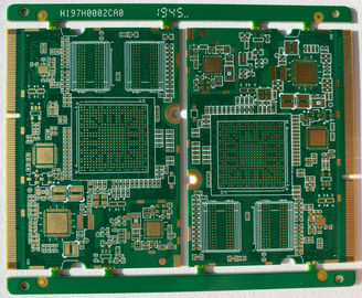 1.60mm 120mm x 100mm Memimpin Gratis PCB AOI Inspeksi 1 Oz Tembaga Untuk 12 v Power Supply