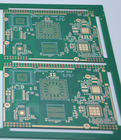 Hijau TS 16949 Timbal Perendaman Bebas Emas PCB Untuk Peralatan Tampilan
