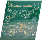 4mil 1.5oz Papan PCB Multilayer Dengan Immerison Gold Green Solder Mask