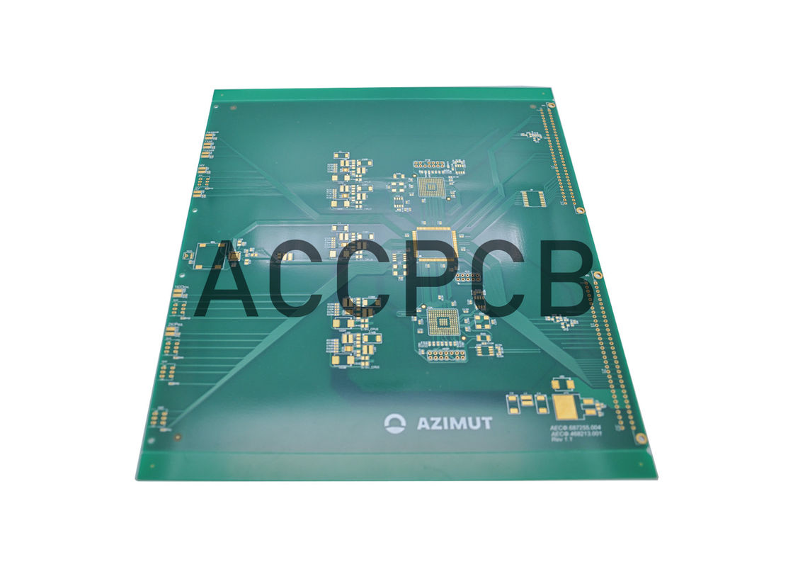 Papan PCB HDI Papan Sirkuit Multilayer RoHS 94v0 Standar ISO9001