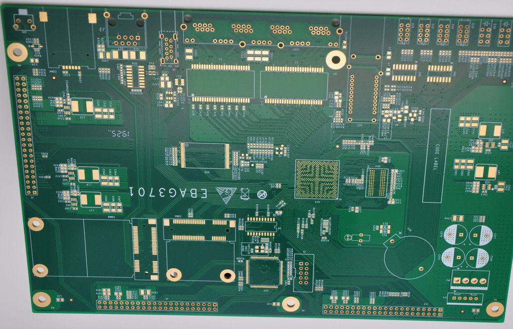 min line space / width adalah 4mil / 0.10mm 3oz ketebalan tembaga Prototipe Papan PCB untuk 5G Electronics