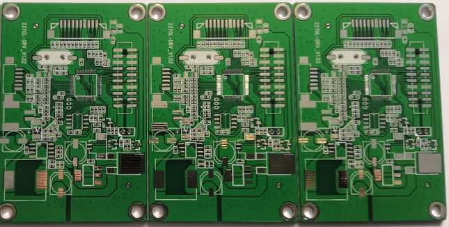 Green Immersion TIN TS 16949 Halogen Free Pcb With Blind Via