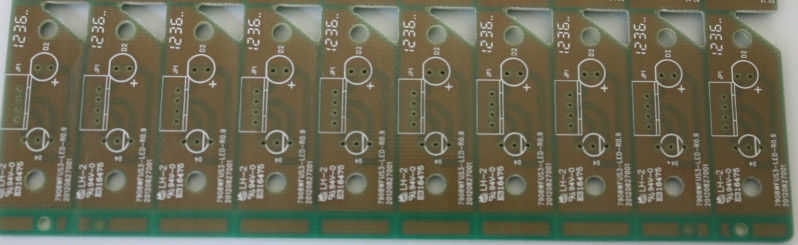 Berlapis Emas Nanya FR4 1.80mm PCB Bebas Timbal Untuk Peralatan Uji