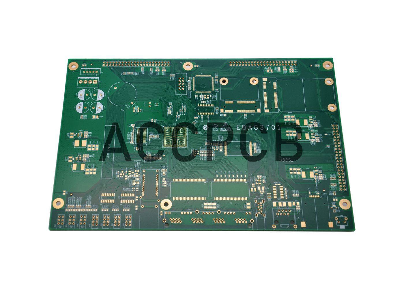 OEM KB FR4 1.0MM ketebalan Electronic HDI PCB Board leveling solder udara panasl Bagian Mikro